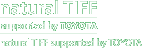 natural TIFF supported by TOYOTA